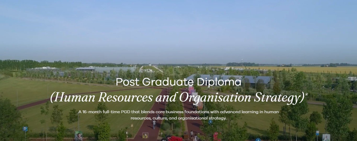 Post Graduate Diploma (Human Resources and Organisation Strategy)